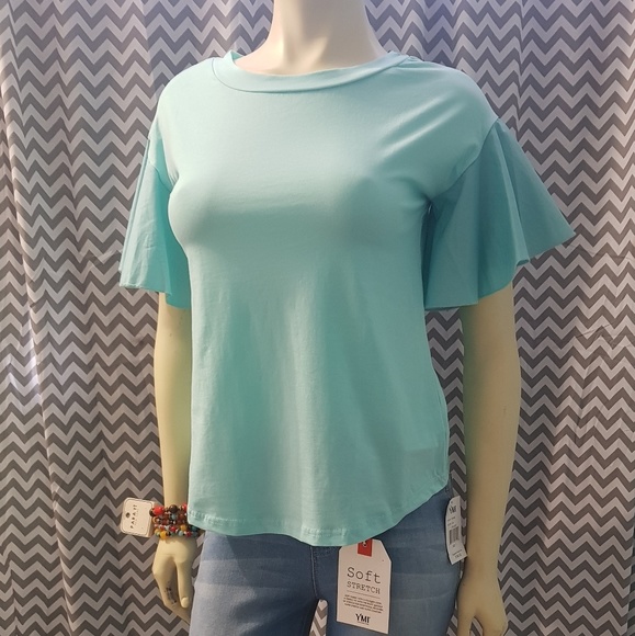 Ruffle Sleeve Top - Picture 1 of 3
